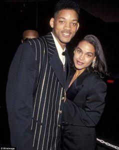 Will smith with her ex-wife