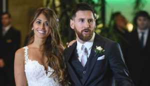 Lionel Messi And Antonella Roccuzzo’s wedding